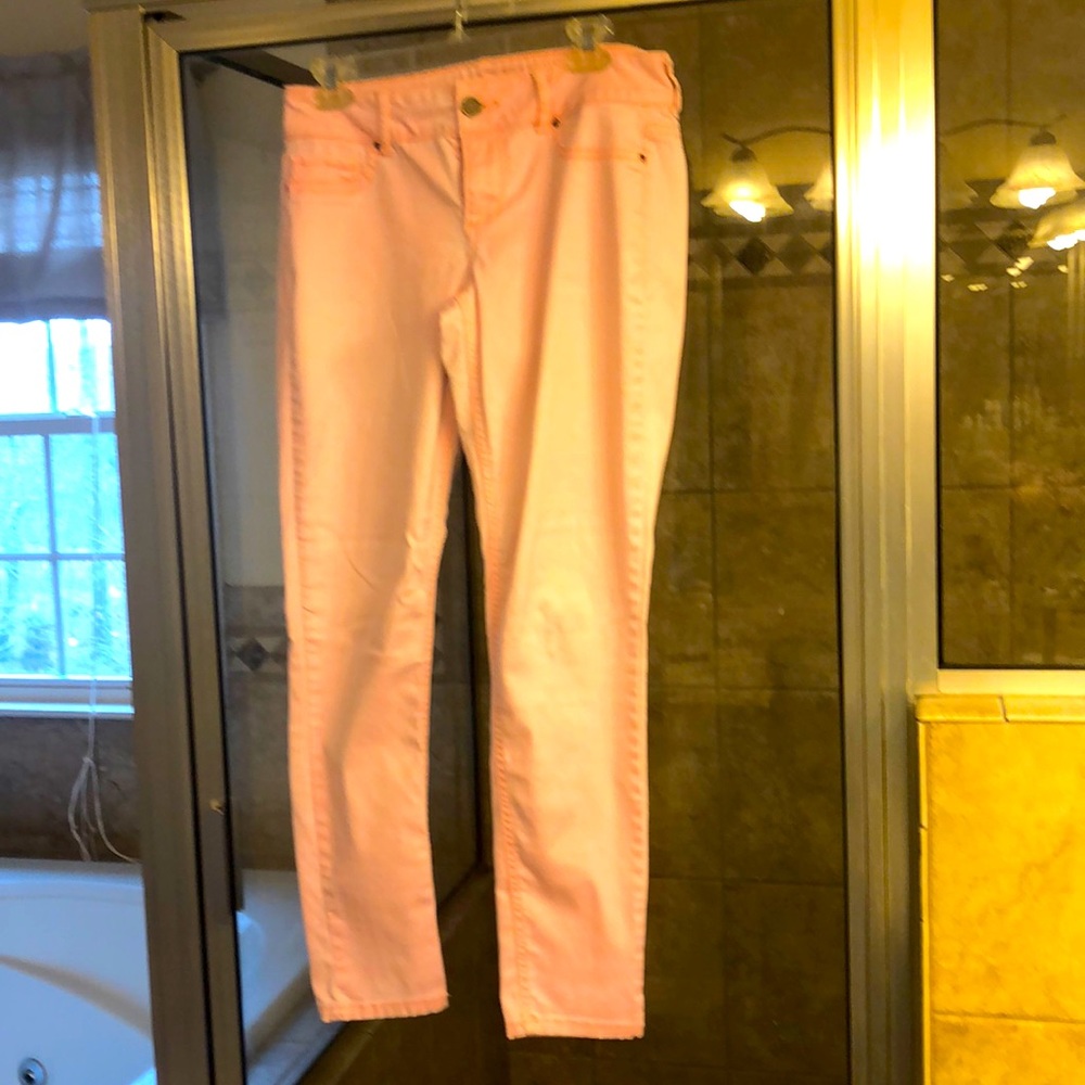 Pink jeans